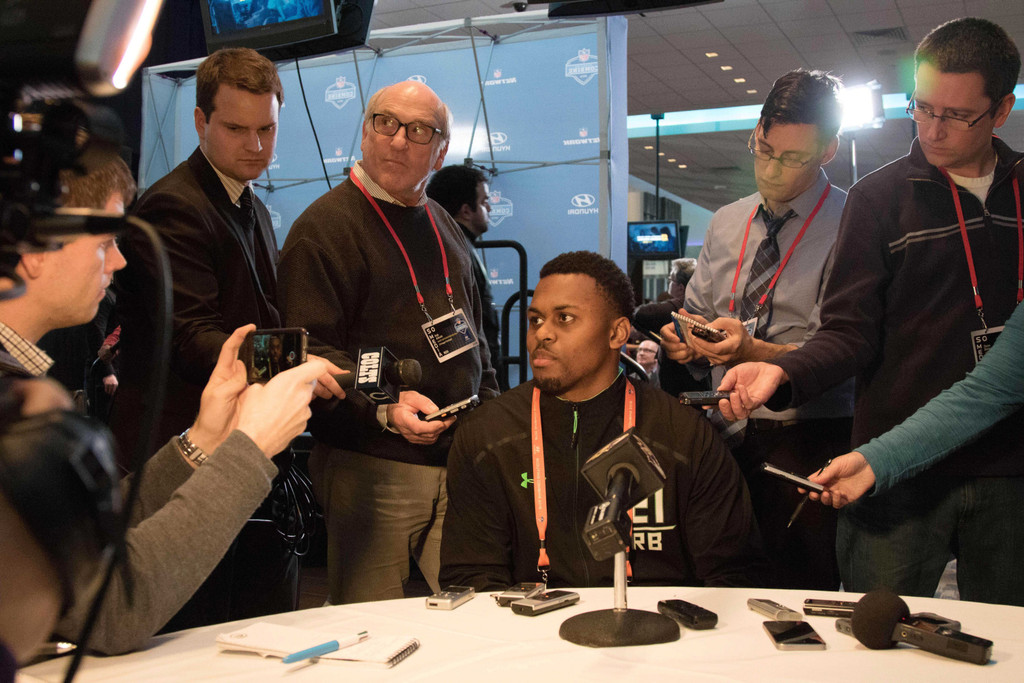 Notre Dame at NFL Combine