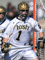 Senior goalie Joey Kemp made a season-high 19 saves against Syracuse on Sunday.