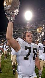 Although he won't play due to an injury, senior center John Sullivan still will provide a major leadership role in his final home game at Notre Dame Stadium on Saturday vs. Duke.
