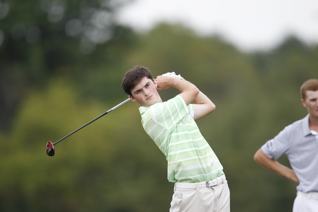 Freshman Liam Cox birdied his final three holes of the second round Monday at the Lone Star Invitational