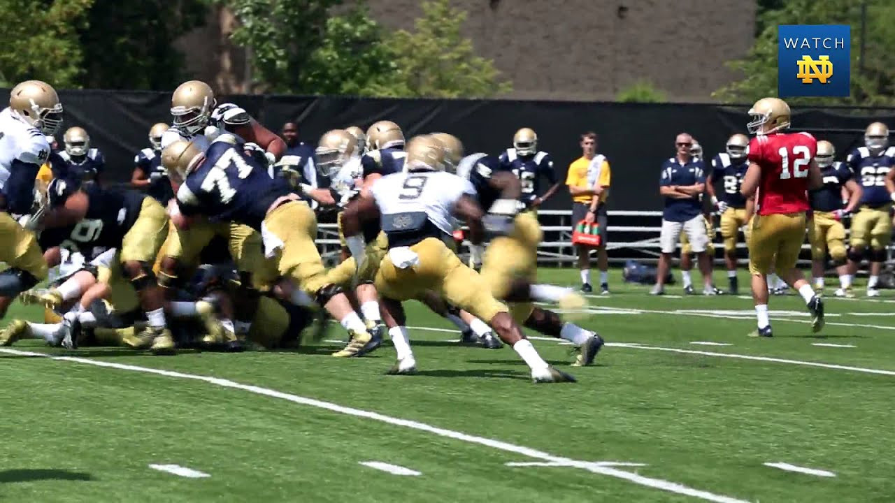 Notre Dame Football Practice Update - Aug. 9, 2013
