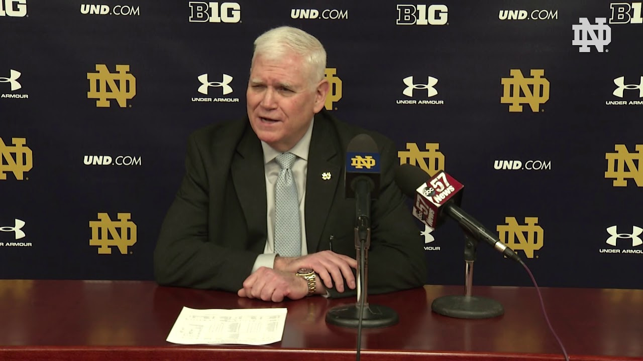 @NDHockey | Jeff Jackson Post-Game Press Conference vs. Wisconsin (2019)