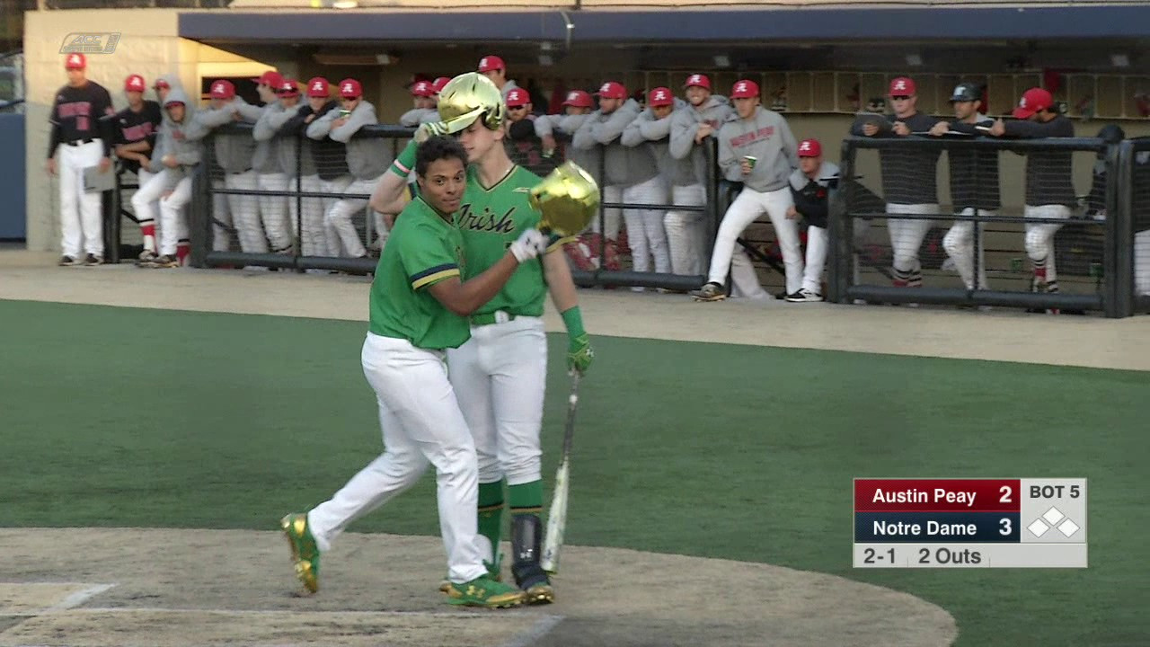 Highlights - Notre Dame Baseball vs. Austin Peay