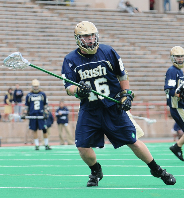 Senior Regis McDermott and the Irish defense are surrendering just 7.75 goals per game this season.