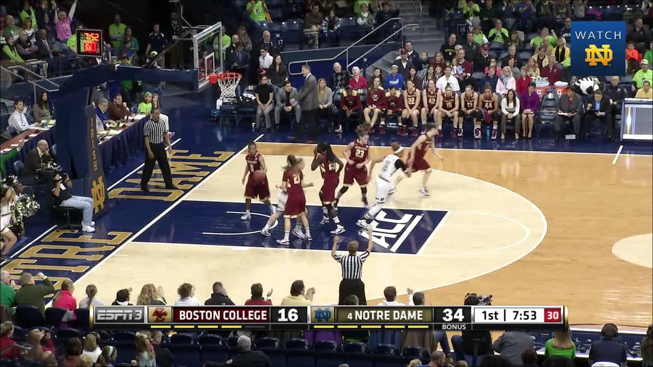 WBB vs. Boston College Highlights