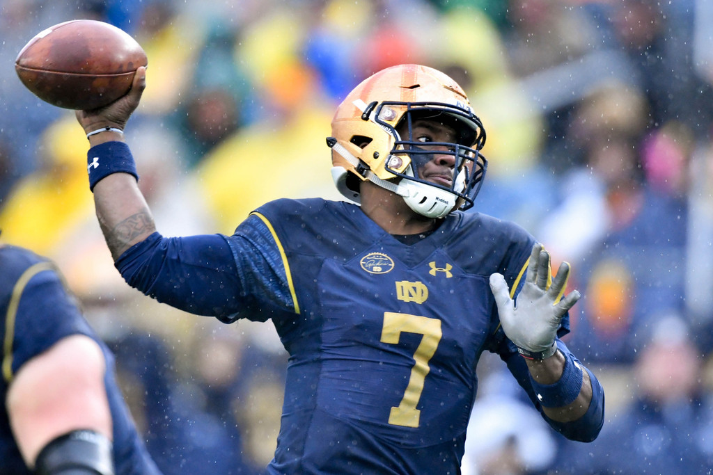 Notre Dame vs. Navy (USATSI)