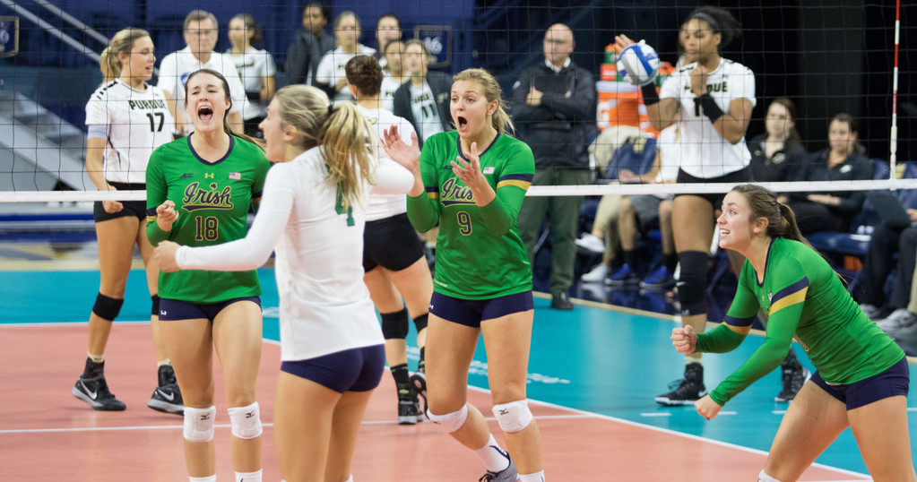 Notre Dame Volleyball vs. No. 24 Purdue