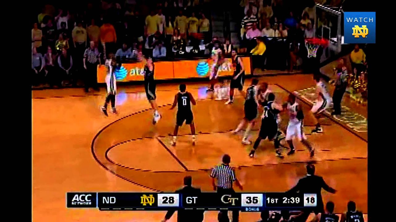 Irish 69, Yellow Jackets 74 - Notre Dame Men's Basketball
