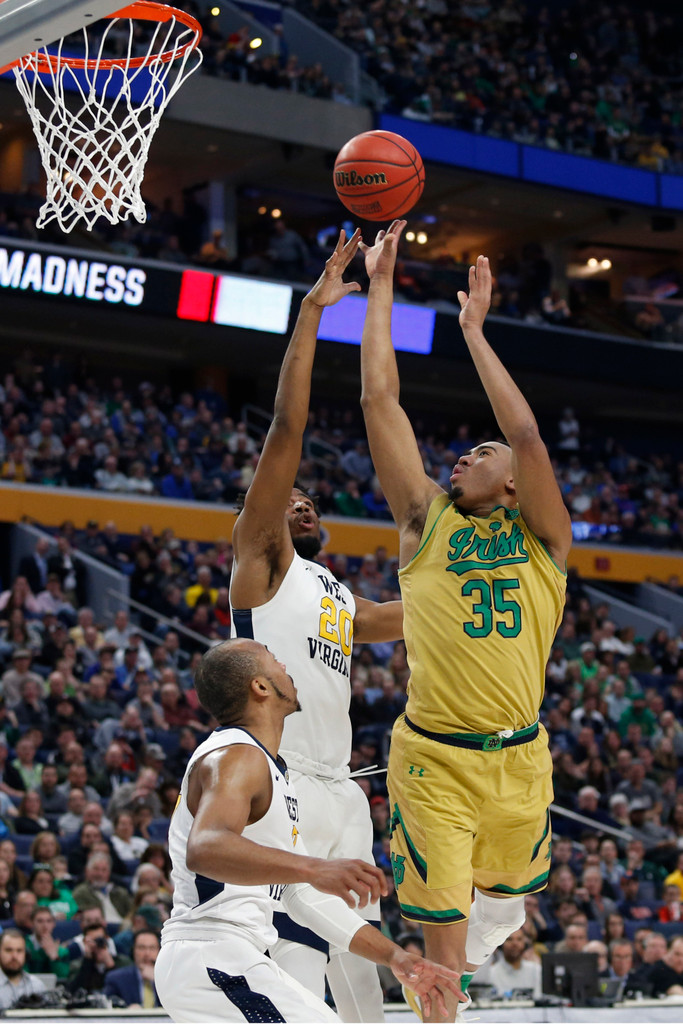 Notre Dame 71, West Virginia 83 (NCAA Second Round)