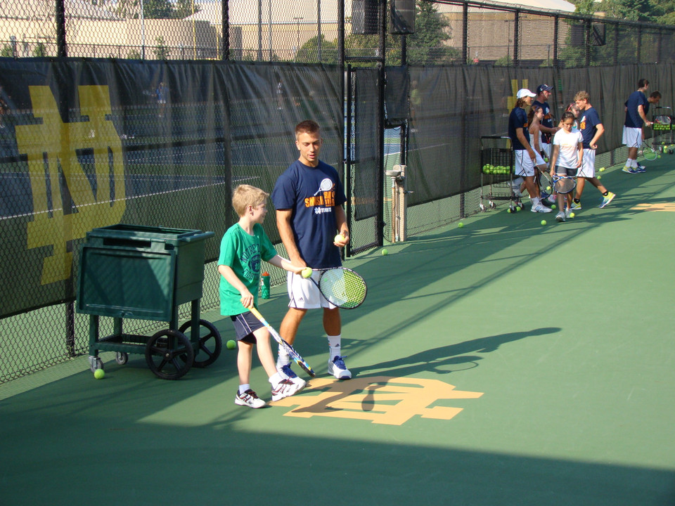 2013 Men's Tennis Smash MS Clinic