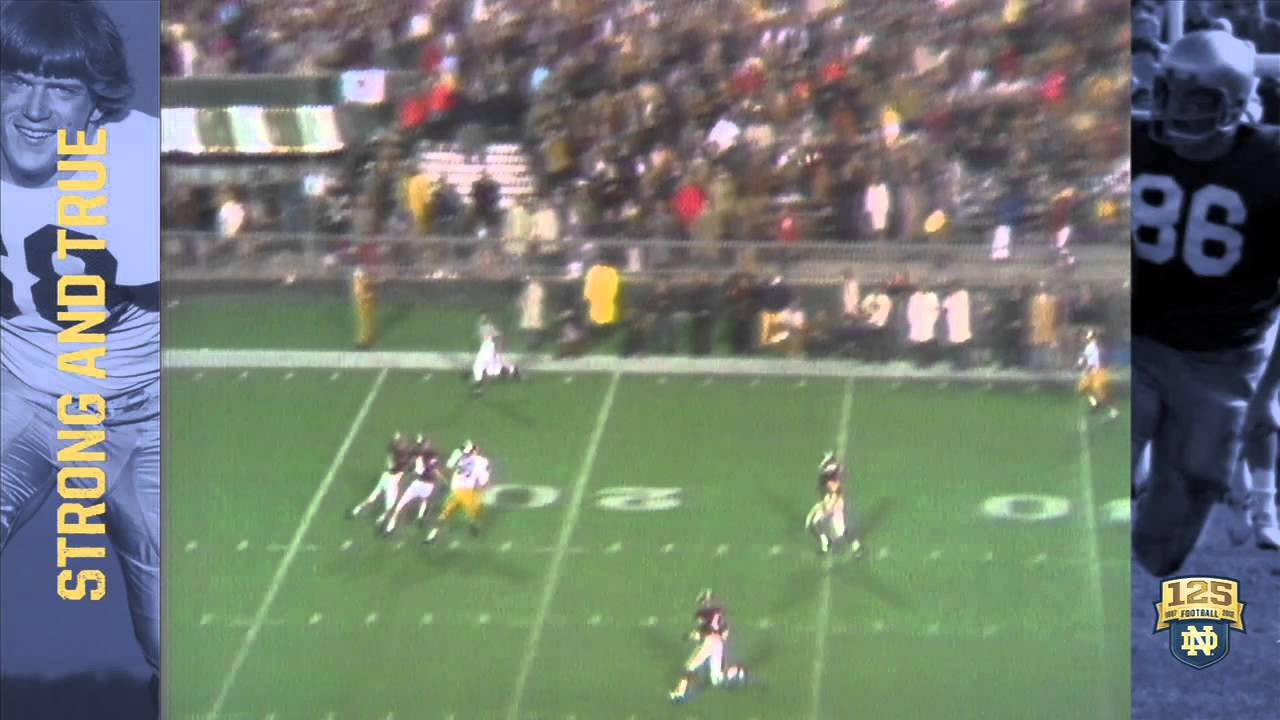 Dave Casper - Hall of Famer - 125 Years of Notre Dame Football - Moment #073