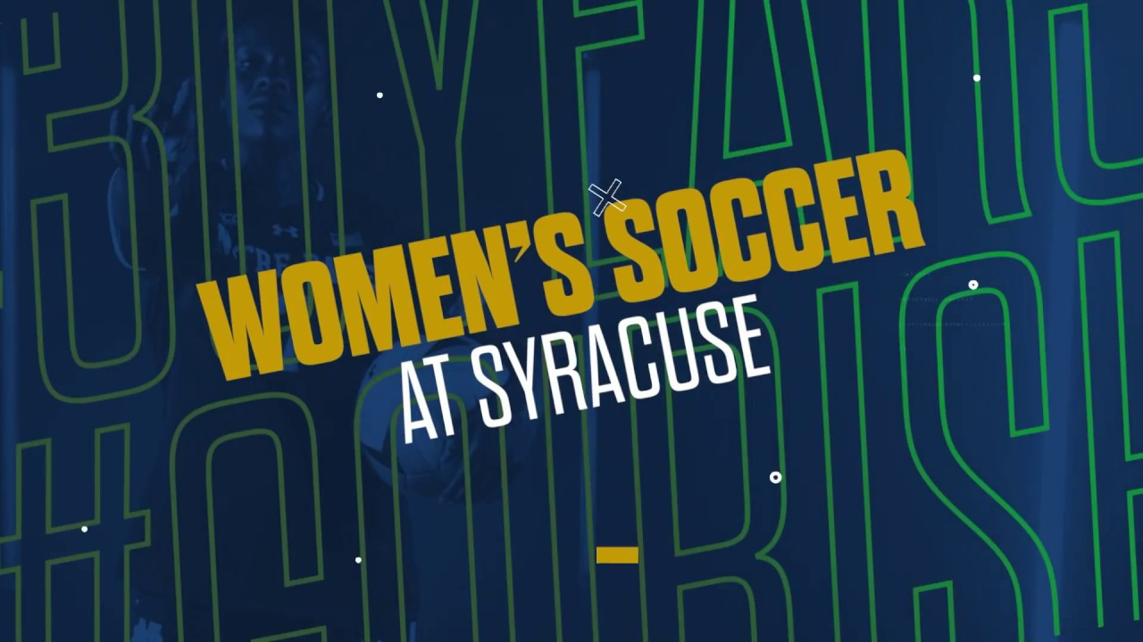 Highlights | @NDSoccer vs. Syracuse (2018)