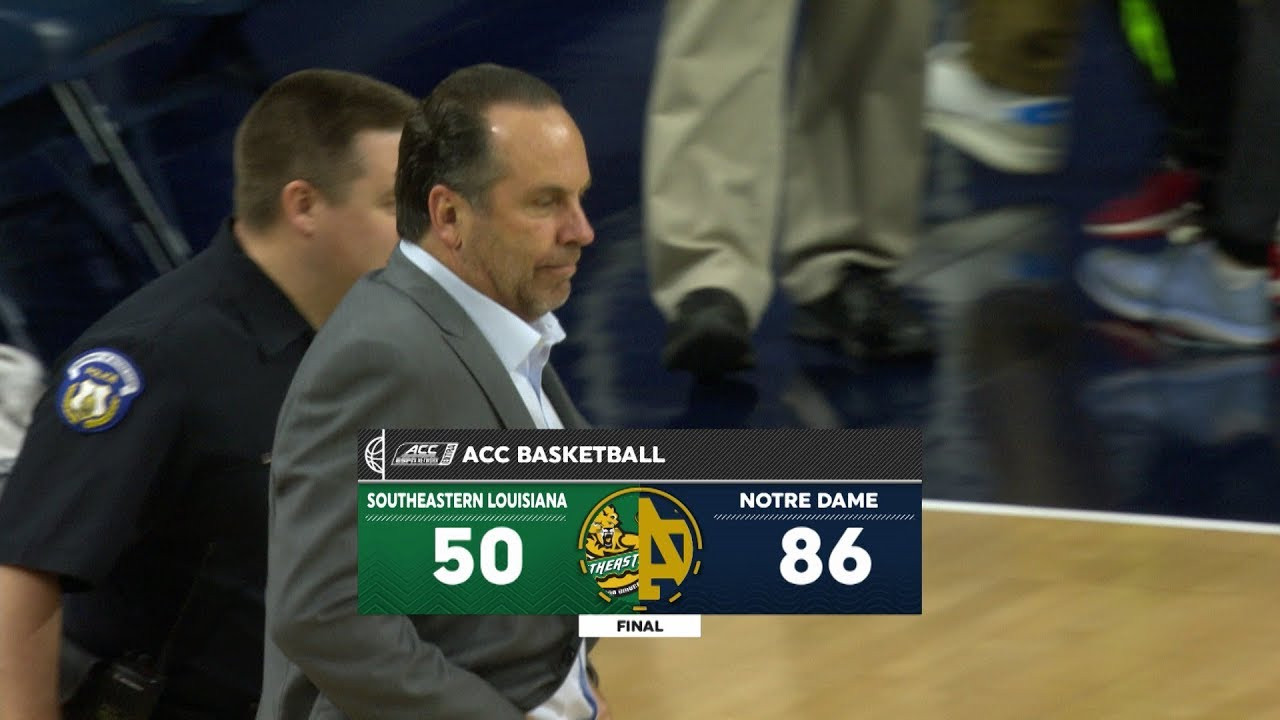 Highlights | @ndmbb vs. Southeast Louisiana (2017)