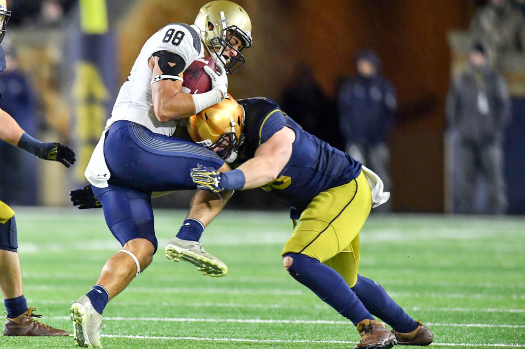 Notre Dame vs. Navy (USATSI)