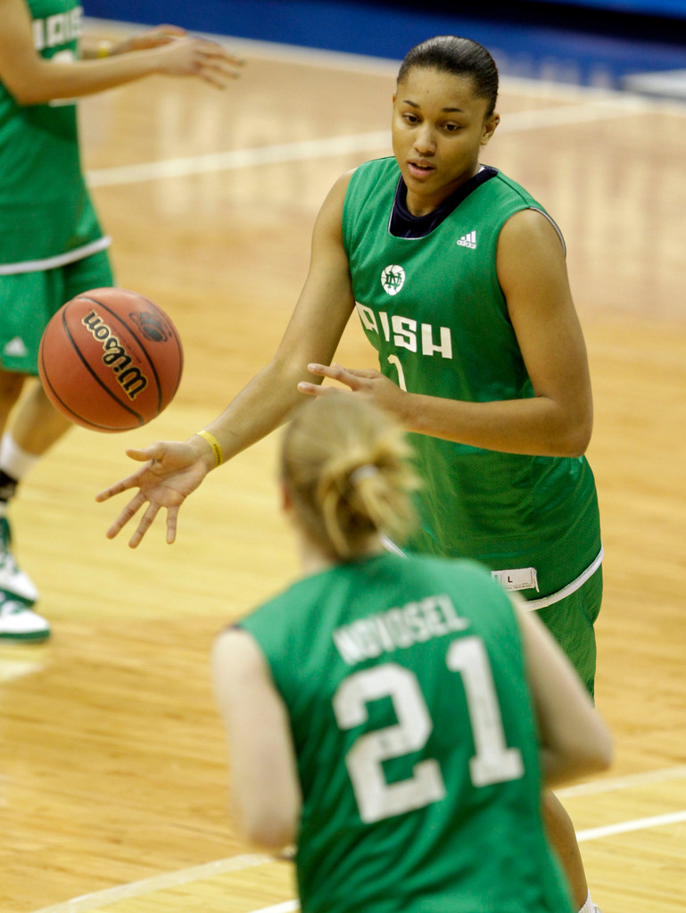 NCAA First Round Practice (AP)