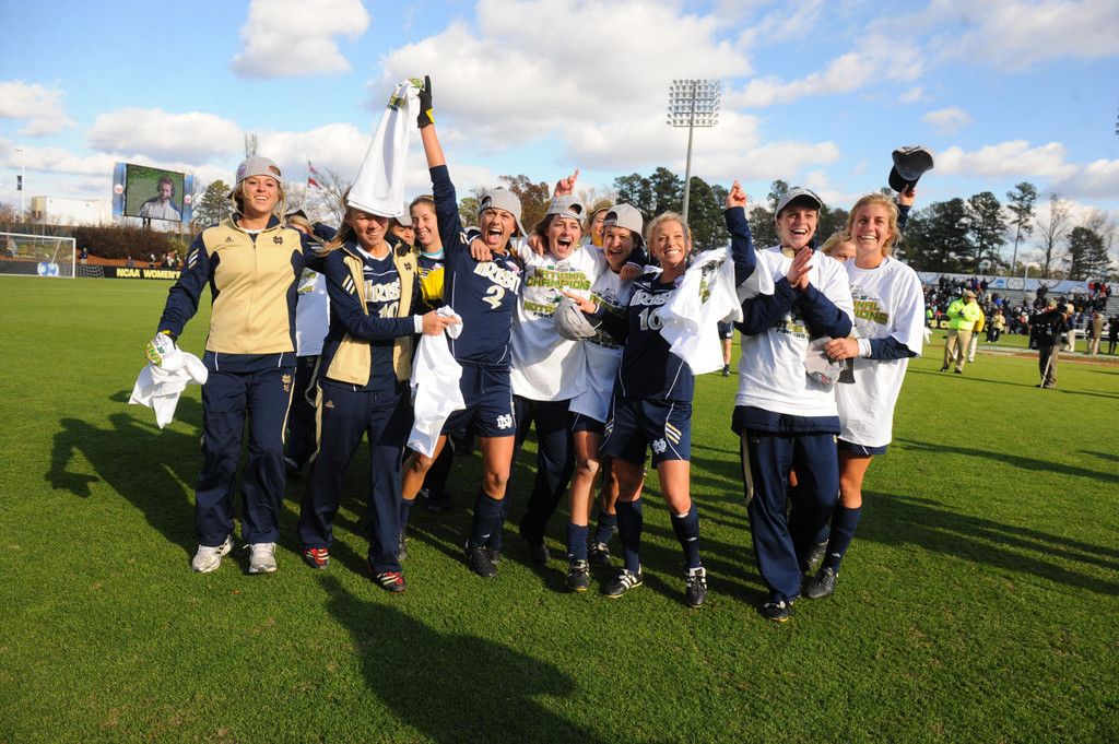 A Championship Season in Photos: 2010 Notre Dame Women's Soccer