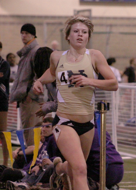 Marissa Treece finished fifth in the women's 3,000m steeplechase at the Gina Relays.