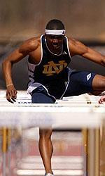 Former Notre Dame great Selim Nurudeen advanced to the semifinals of the 110m hurdles on Tuesday morning at Olympic Stadium.