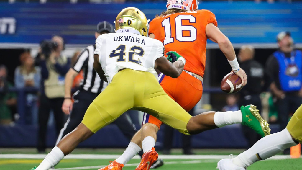 NCAA Football: College Football Playoff Semifinal-Cotton Bowl-Notre Dame vs Clemson