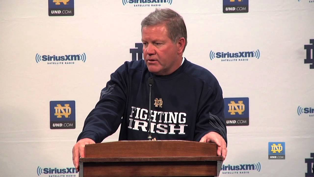 Brian Kelly, Michigan Post Presser - Notre Dame Football