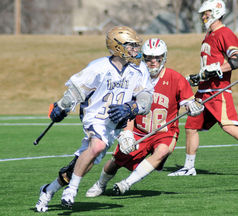 Senior attackman Colin Igoe
