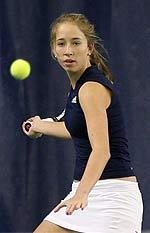 Senior Katie Potts advanced to the third round of the ITA National Summer Championships.