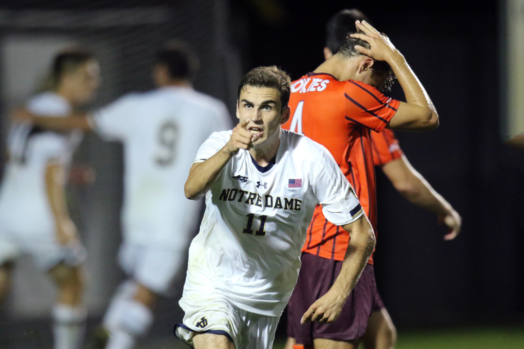 Sophomore defender Sean Dedrick