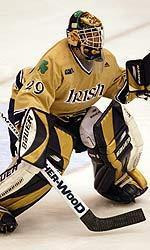 Morgan Cey hhad 36 saves in a 2-2 tie with Wisconsin last season at the Kohl Center.
