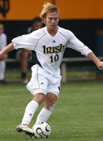 Junior forward Joseph Lapira led the Irish with four shots on Friday evening.