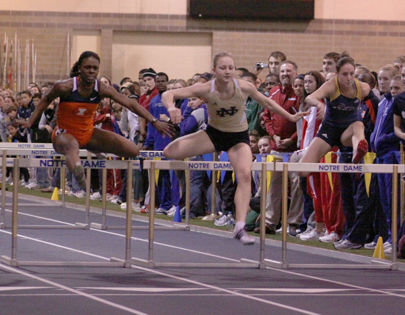 Nevada Sorenson finished among the top-10 in the women's 100m hurdles at the USA Junior Championships.