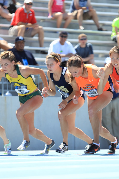 Rising senior Rebecca Tracy was a standout both on and off the track in 2012.