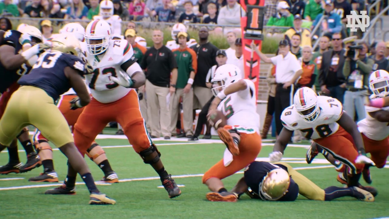 ND Football: 2016 in 3 Minutes