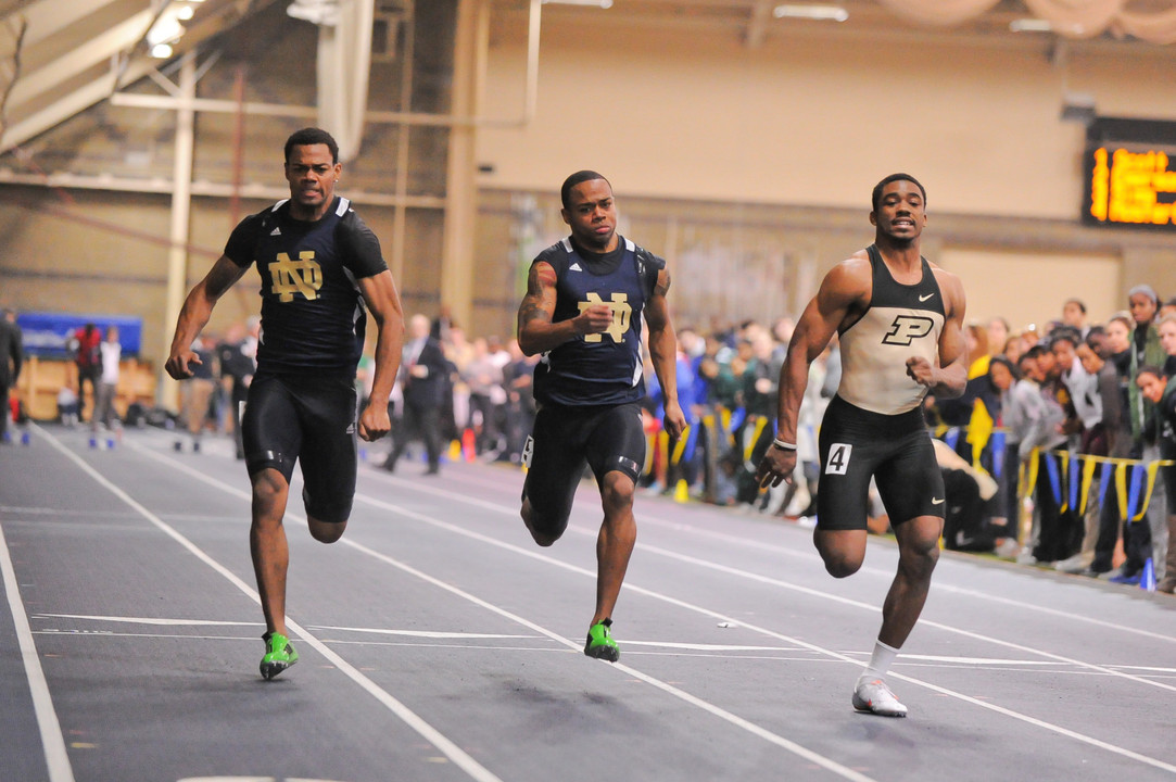 George Atkinson III finished sixth in the 100m finals at the Stanford Invitational.