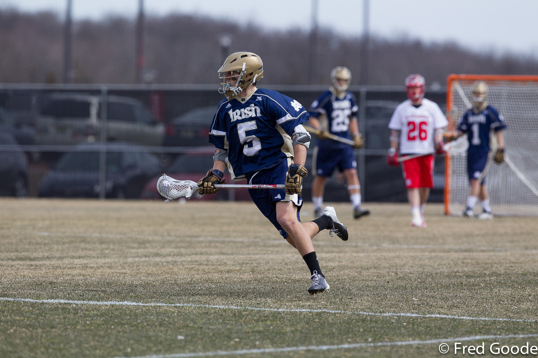 Jim Marlatt tallied seven goals and three assists in last season's two meetings with Duke.
