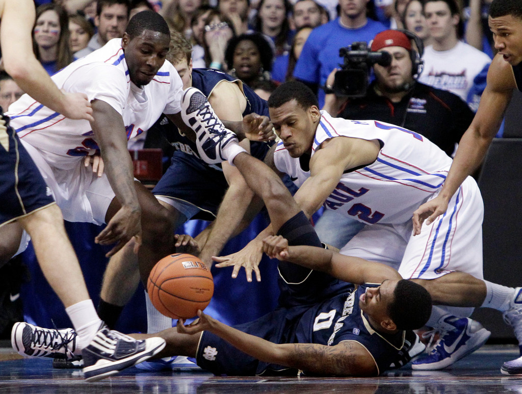 No. 9 Irish Rout DePaul, 83-58 (AP)