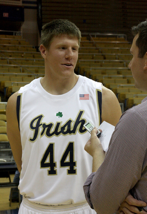Irish forward Luke Harangody has been racking up honors prior to his junior season.