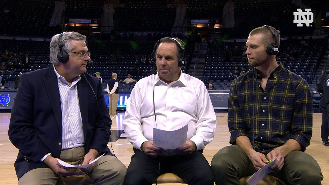 @NDmbb Mike Brey Post-Game Interview vs Pittsburgh (2018)