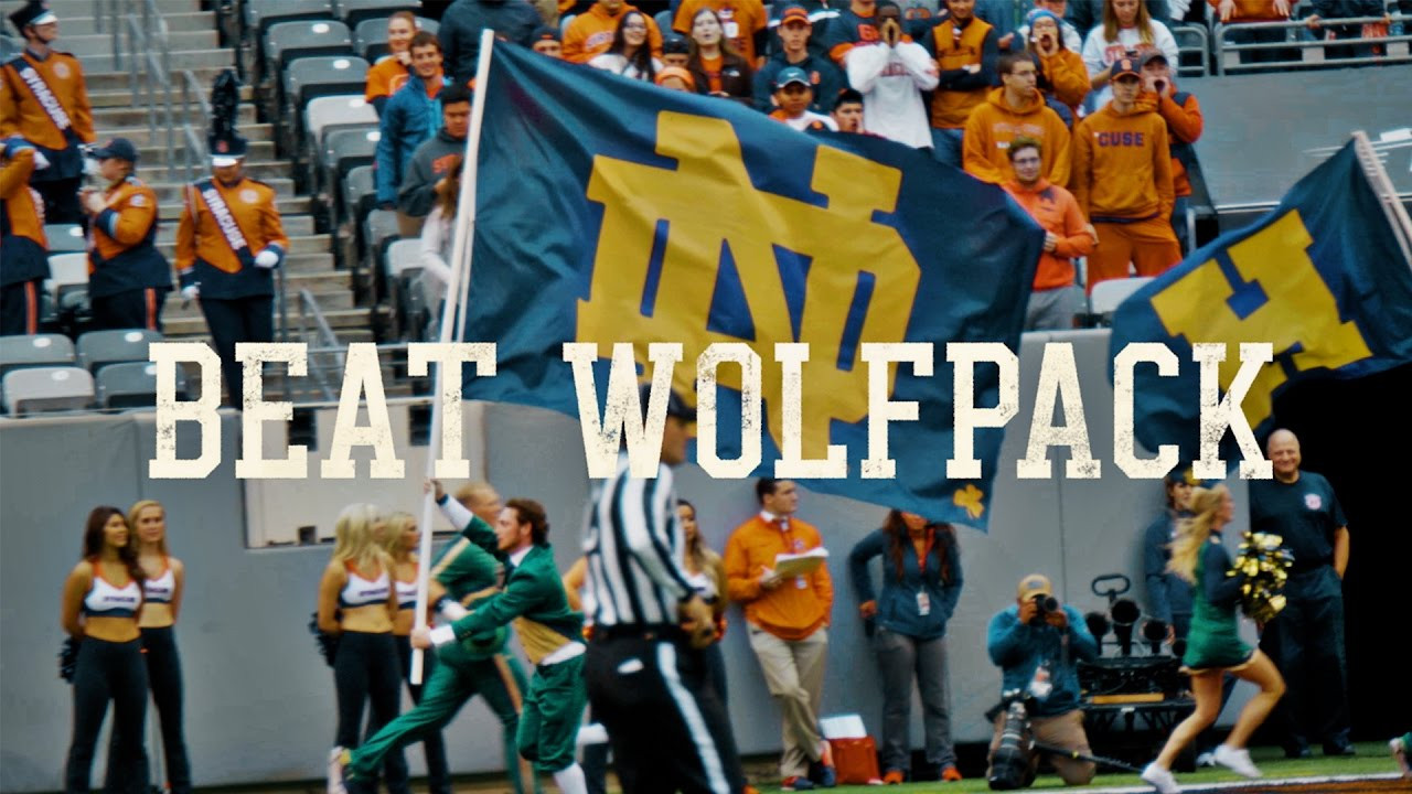 Go Irish, Beat Wolfpack