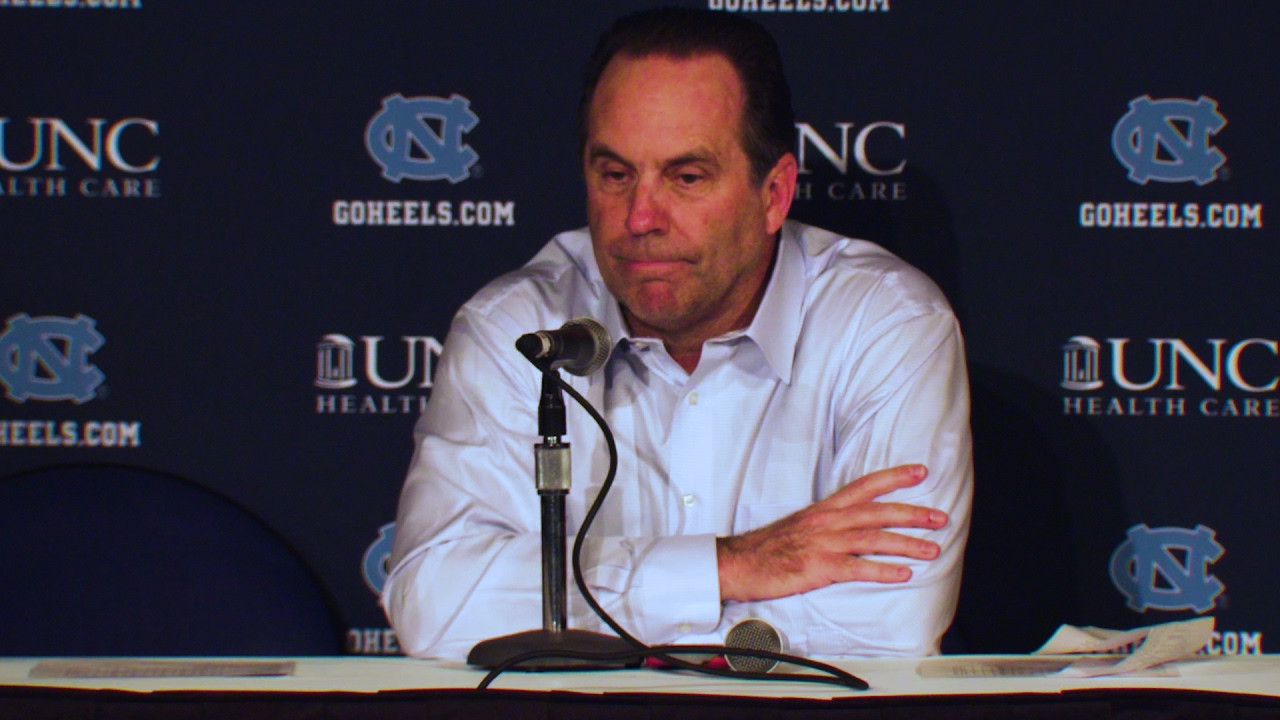 Mike Brey Post Game Press Conference - North Carolina