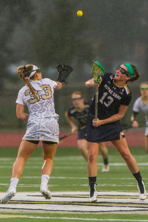The number 13 on Katherine Eilers is new. The grit and determination, much like that number 13, has been exhibited at Notre Dame by the Eilers family for two generations now.