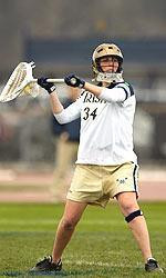 Carol Dixon set a Notre Dame record with 22 saves in the 1oss to Duke on April 9.  She was named the BIG EAST defensive player of the week.