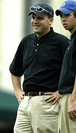 Jim Kubinski has been named the new head men's golf coach at the University of Notre Dame (photo courtesy of Jon Gardiner at Duke University).