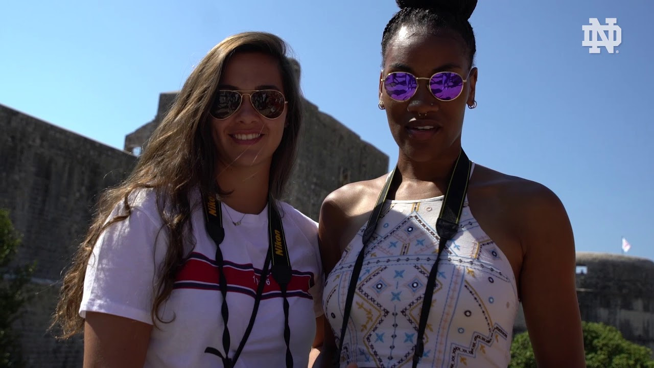 #NDWBBAbroad | Day 6 | Tour of Dubrovnik