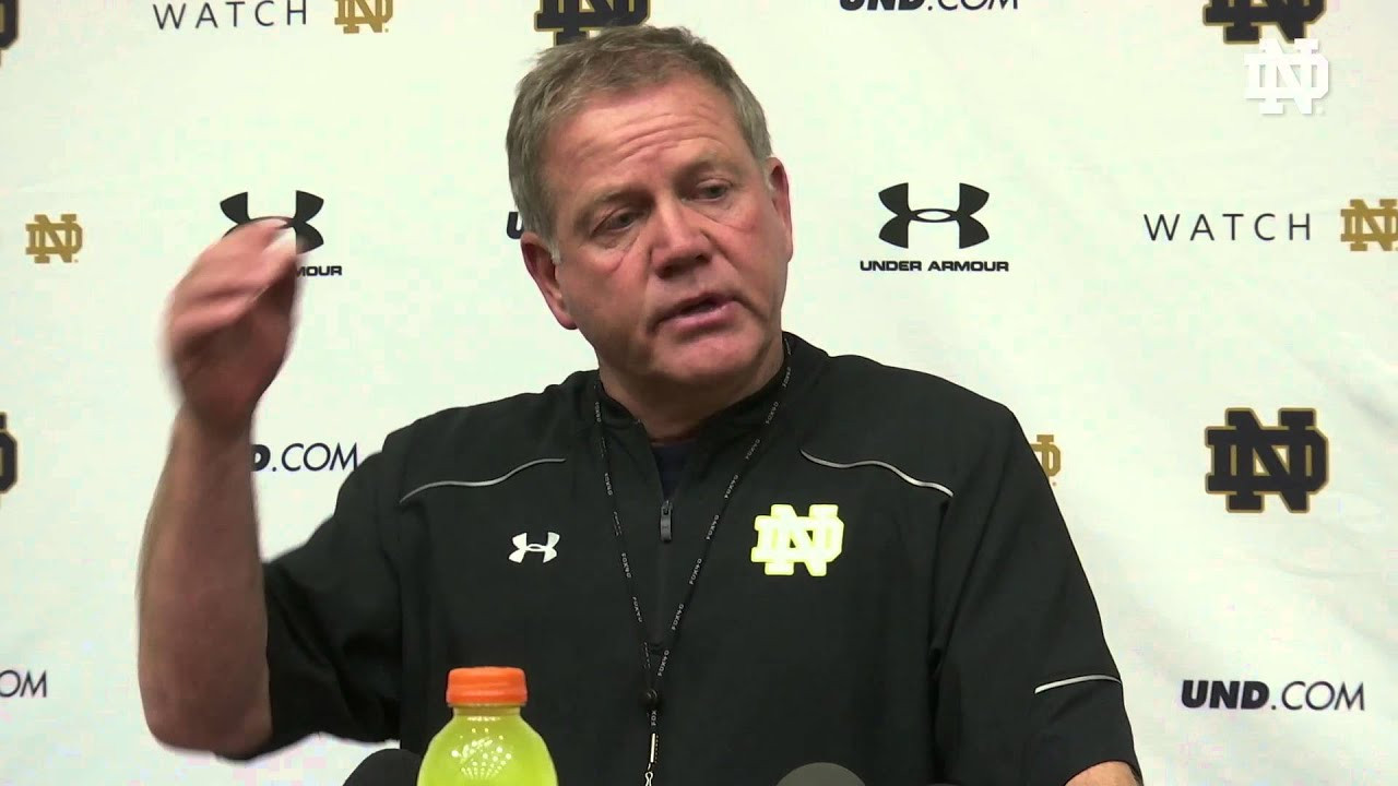 Coach Kelly Media Session November 12, 2015