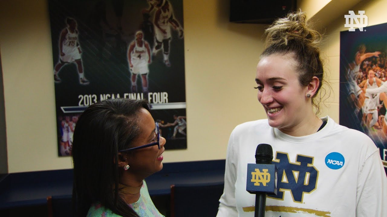 Instant Reaction | @ndwbb vs. CSUN: Marina Mabrey - NCAA Tournament (2018)