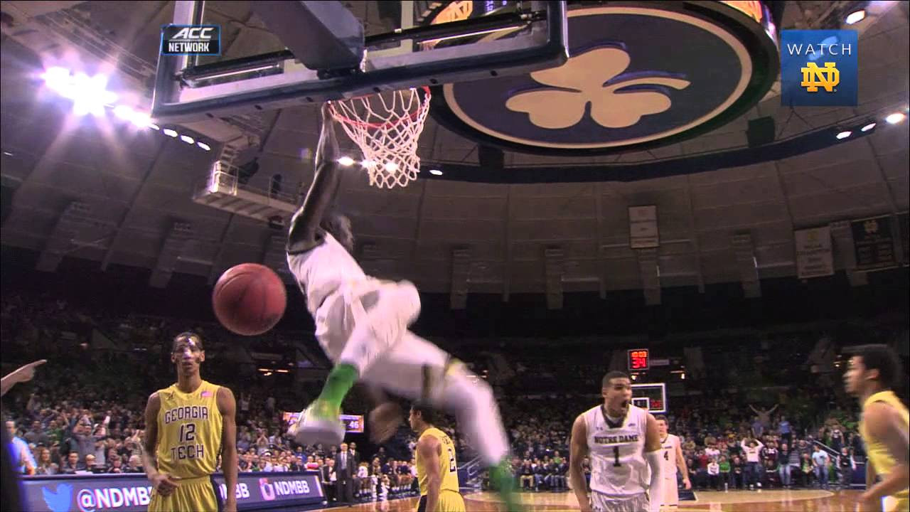 MBB - Grant's Gravity-Defying Dunk vs. Georgia Tech