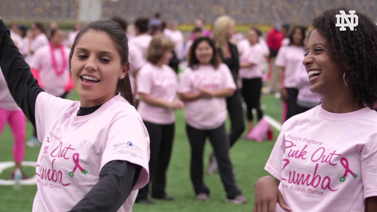 Zumba on the Football Field