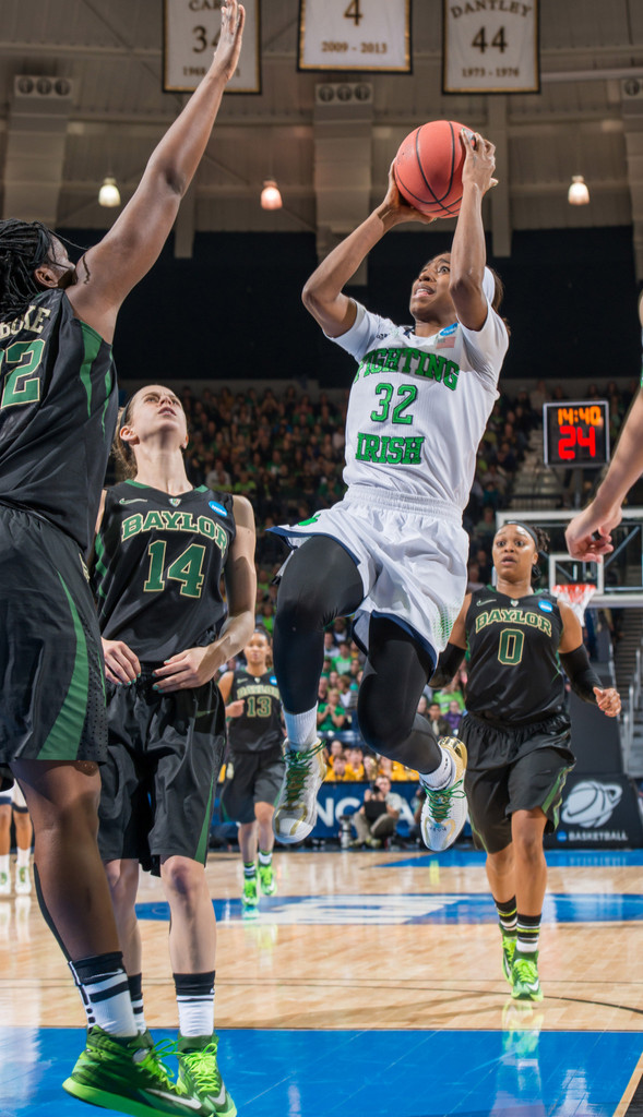 NCAA Regional Final: Notre Dame vs. Baylor (USATSI)
