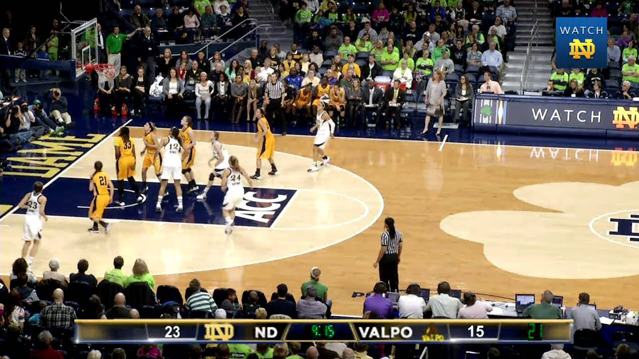 Irish 96, Crusaders 46 - Notre Dame Women's Basketball