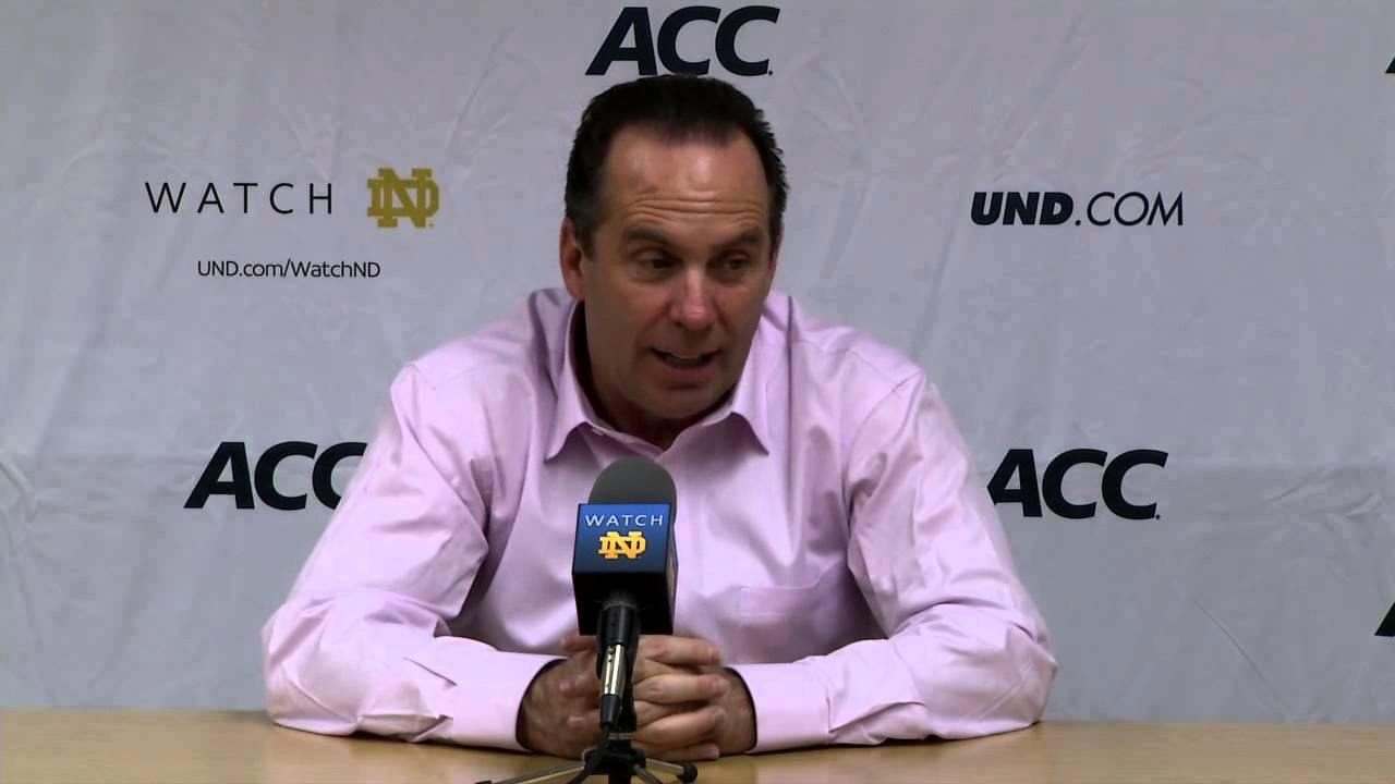 Coach Brey Indianapolis Post Game Press Conference